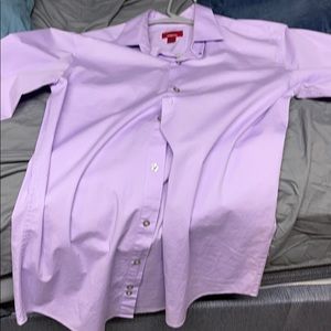 Mens Alfani Purple dress shirt